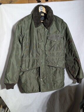 Vintage 60s RefrigiWear Inwood NY Insulated Freezer Jacket Fur Collar XL